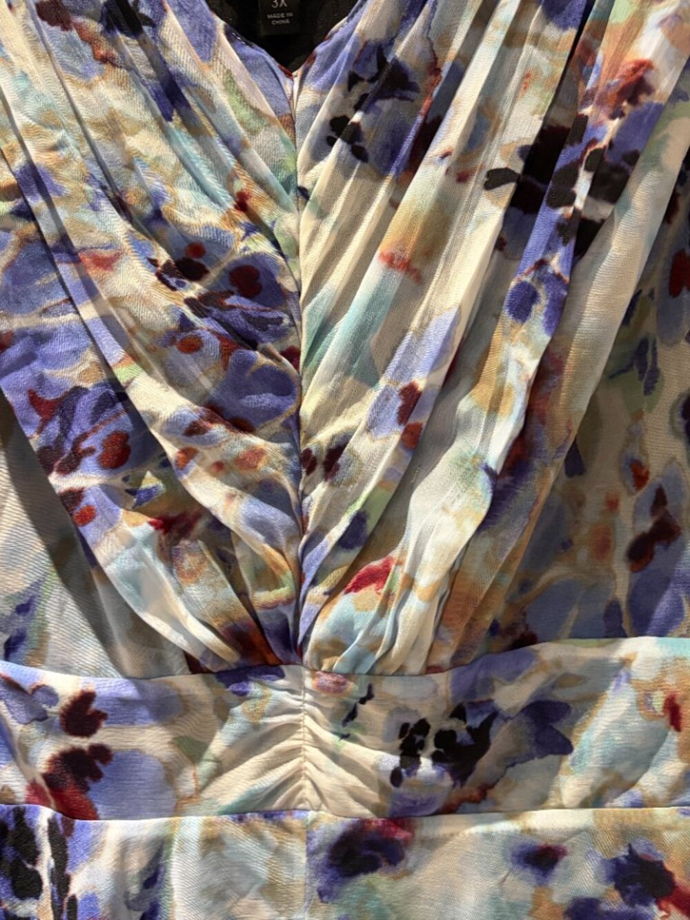 Simply Vera Vera Wang Handkerchief Hem Midi Dress Size 3X - Picture 6 of 7